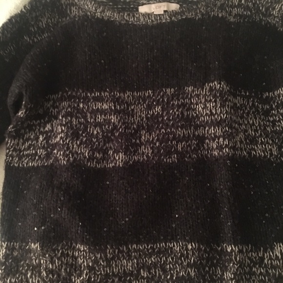 Loft black and grey sweater - Picture 2 of 2